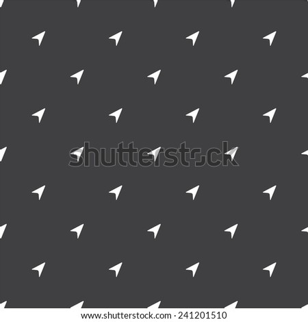 cursor, vector seamless pattern, Editable can be used for web page backgrounds, pattern fills  
