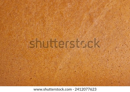 Material for gingerbread designers. Gingerbread texture as a background. Royalty-Free Stock Photo #2412077623