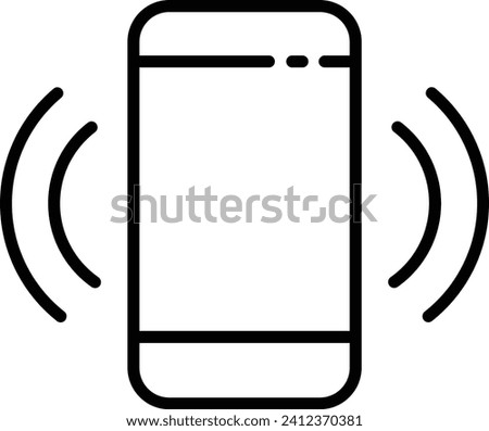 wifi Outline vector illustration icon