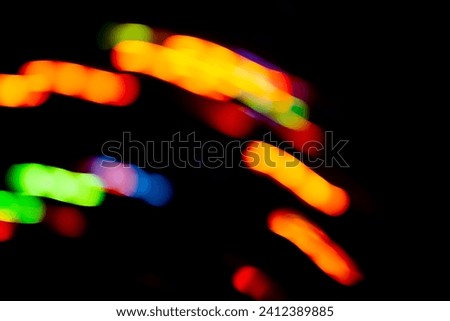 Psychedelic colorful blur bokeh background. Colorful psychedelic gradient surface for art projects.