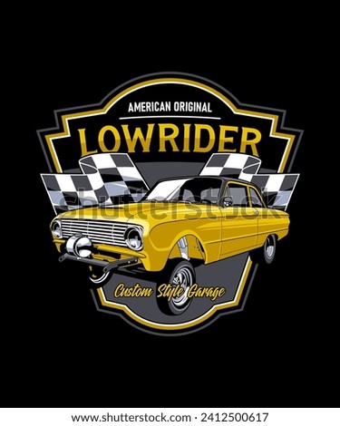 American Original Lowrider Retro Design