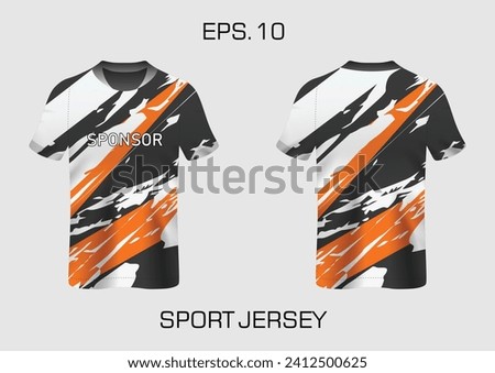 sports jersey, soccer jersey, running jersey, racing jersey, grain pattern