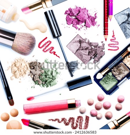 A image of Make-up Set. Collage