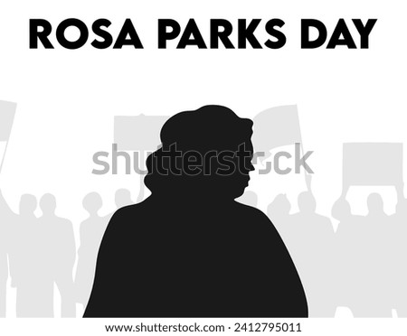 Rosa Parks Day United States Royalty-Free Stock Photo #2412795011