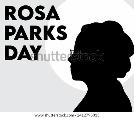 Rosa Parks Day United States Royalty-Free Stock Photo #2412795013