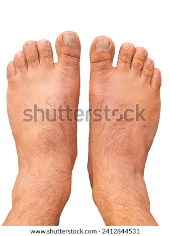 feet and fingher of man soil, down brown nice with thume Feet picture of human for exry