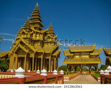 photo of Bagan Golden Palace myanmar pagoda and stupa
