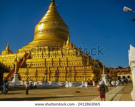 photo of Bagan Golden Palace myanmar pagoda and stupa