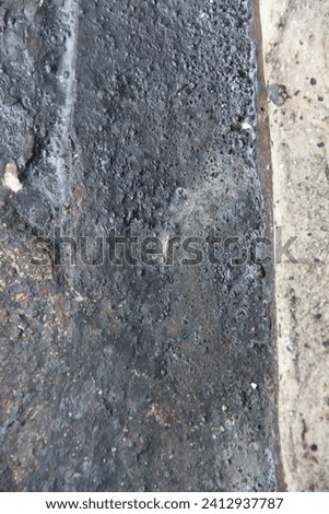 cement floor Grunge dark metal background with scratches