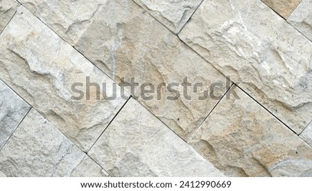 Walls with natural stone plastering provide a unique texture.    