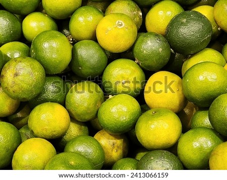 Pile Of Limes at The Market