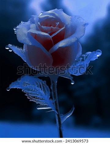 Beautiful White Freeze  Rose Pictures for Wallpapers