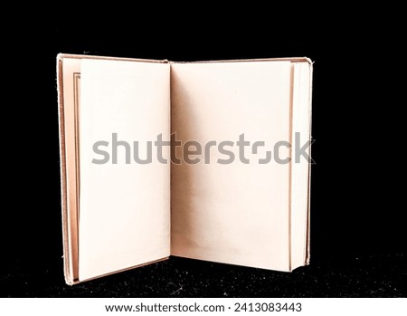 Picture of an Old Vintage Grunge Book
