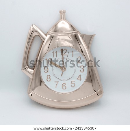 Elevate your space with timeless elegance. Explore our diverse collection of wall clocks from classic to modern designs, find the perfect timepiece to enhance your decor.  Royalty-Free Stock Photo #2413345307