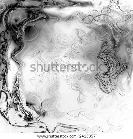 black and white liquid plasma background