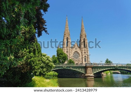  St. Paul Church in Strasbourg - Alsace, France 