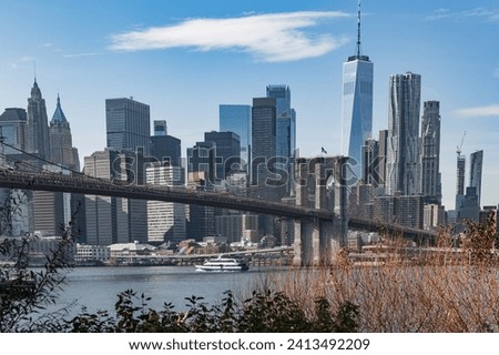 USA, New York, Manhattan, Brooklyn Bridge