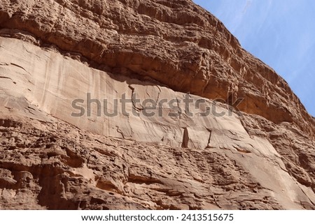 Huge fossile sedimentary rock - Tabuk Province
