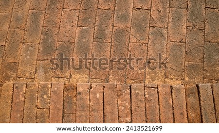 Neatly brick wall texture background