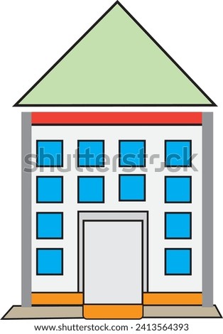 House ,Building ,architecture eps icon 