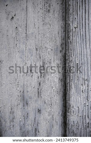 Detail of old wooden boards, ruin and passage of time