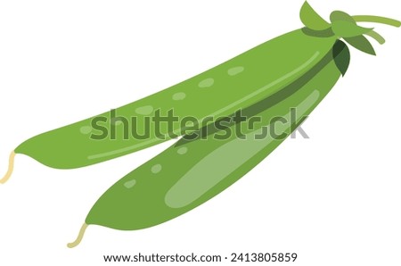 clip art of fresh pea