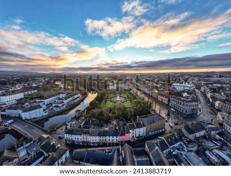 Aerial photography of kilkenny Ireland 