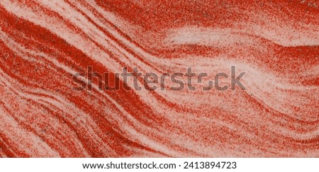 Abstract  dust of pigment sparkling with red fluid color Royalty-Free Stock Photo #2413894723