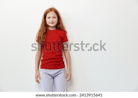 Kid little caucasian female white young portrait beauty childhood person girl children face cute