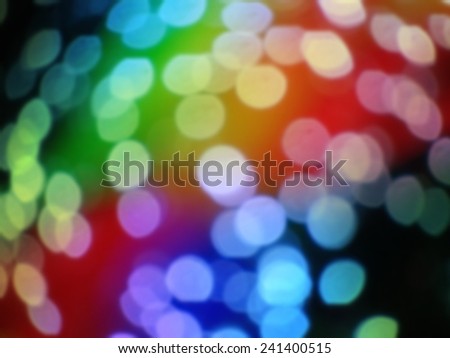 Abstract background. Rainbow colors background with bokeh.                              
