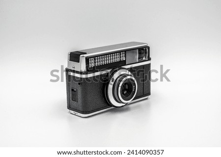 Old vintage analog photo camera