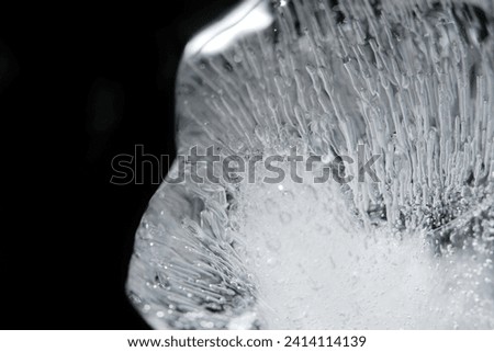 Ice is less dense than liquid water allowing it to float in water