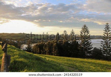 Bombo beach view from lookout Kiama Illawarra New South Wales Australian, australian landscape photography
