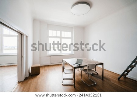 Modern office interior stock photo