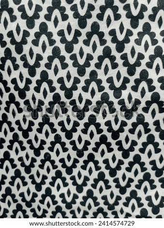 Photos of  fun designs of textile printed patterns.