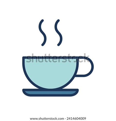 Coffee icon symbol vector template