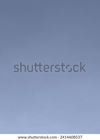 Raw photo of blue pale big sky