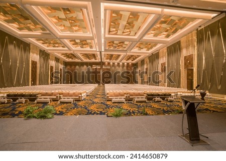 the commercial venue for meetings, incentives, conferences  exhibitions Royalty-Free Stock Photo #2414650879