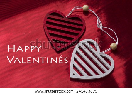 Valentine day background with heart