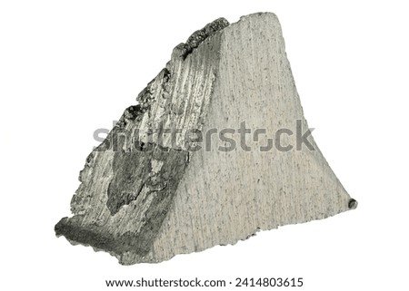 99.9% fine holmium isolated on white background Royalty-Free Stock Photo #2414803615