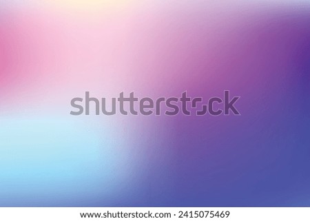 Gradient multicolor abstract vector. Abstract color background. Modern horizontal design for background illustration