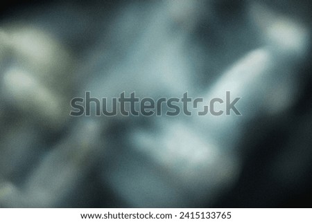 Soft blurry gradient modern background Abstract minimal noisy texture background Cold glass grainy backdrop Contemporary bokeh digital art Royalty-Free Stock Photo #2415133765