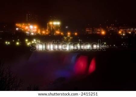 View of Buffalo from Niagara Falls