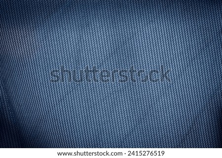 Blue fabric design background for photography, website design