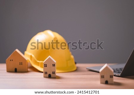 Diverse project portfolio includes housing, industrial, and office developments. Royalty-Free Stock Photo #2415412701