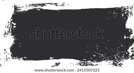 Abstract grunge frame. vector template