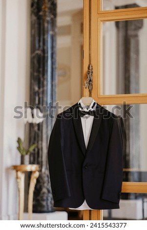 Luxury marriage and wedding accessory concept. stock photo