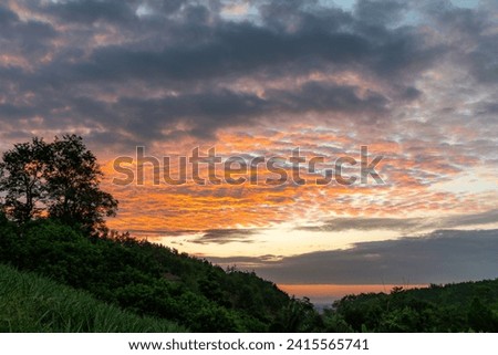 Morning sun rise scenery, morning sunrise landscape and cloudscape, beautiful sunrise views, scenic sunrise photography, stunning sunrise pictures