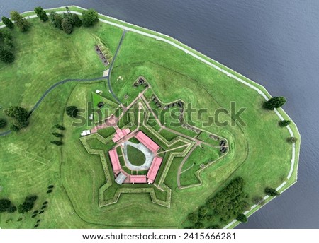 Fort McHenry is a historical American coastal pentagonal bastion fort on Locust Point, now a neighborhood of Baltimore, Maryland.