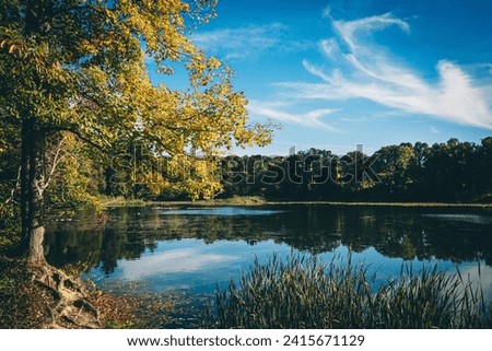 A lake in the Cuyahoga Valley National Park